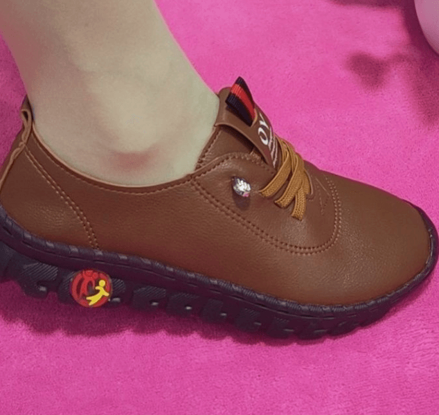 Orthopedische soepele anti-slip sneakers instappers dames Jeecey