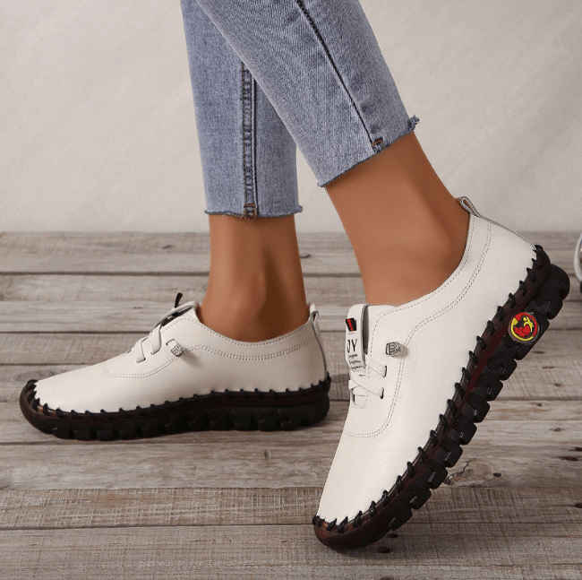 Orthopedische soepele anti-slip sneakers instappers dames Jeecey