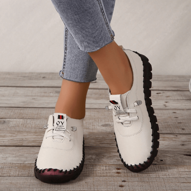 Orthopedische soepele anti-slip sneakers instappers dames Jeecey