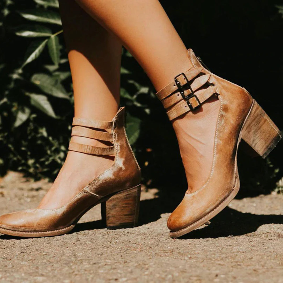 Lerra - Comfortable Buckle Shoe for Ladies