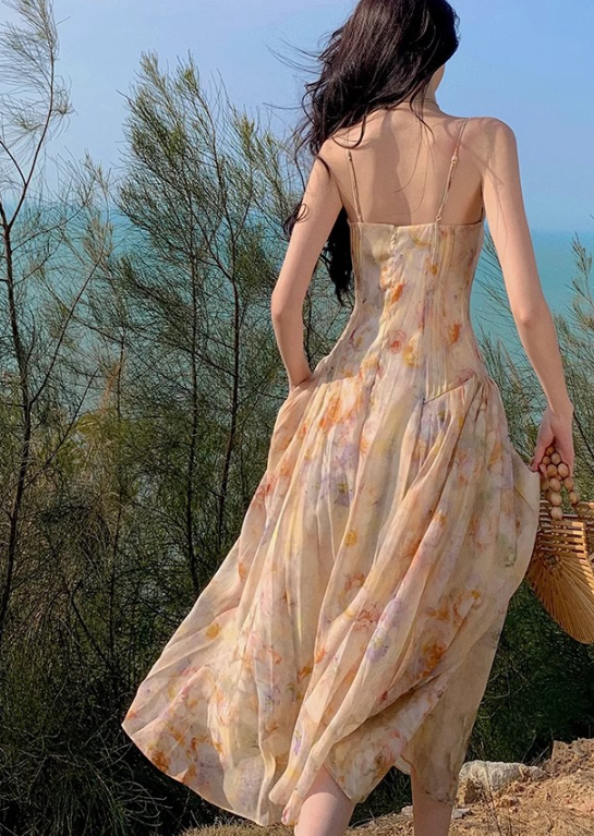 Floral Fairy Tale Dress Cotton Maxi Dress Lucy-melbourne