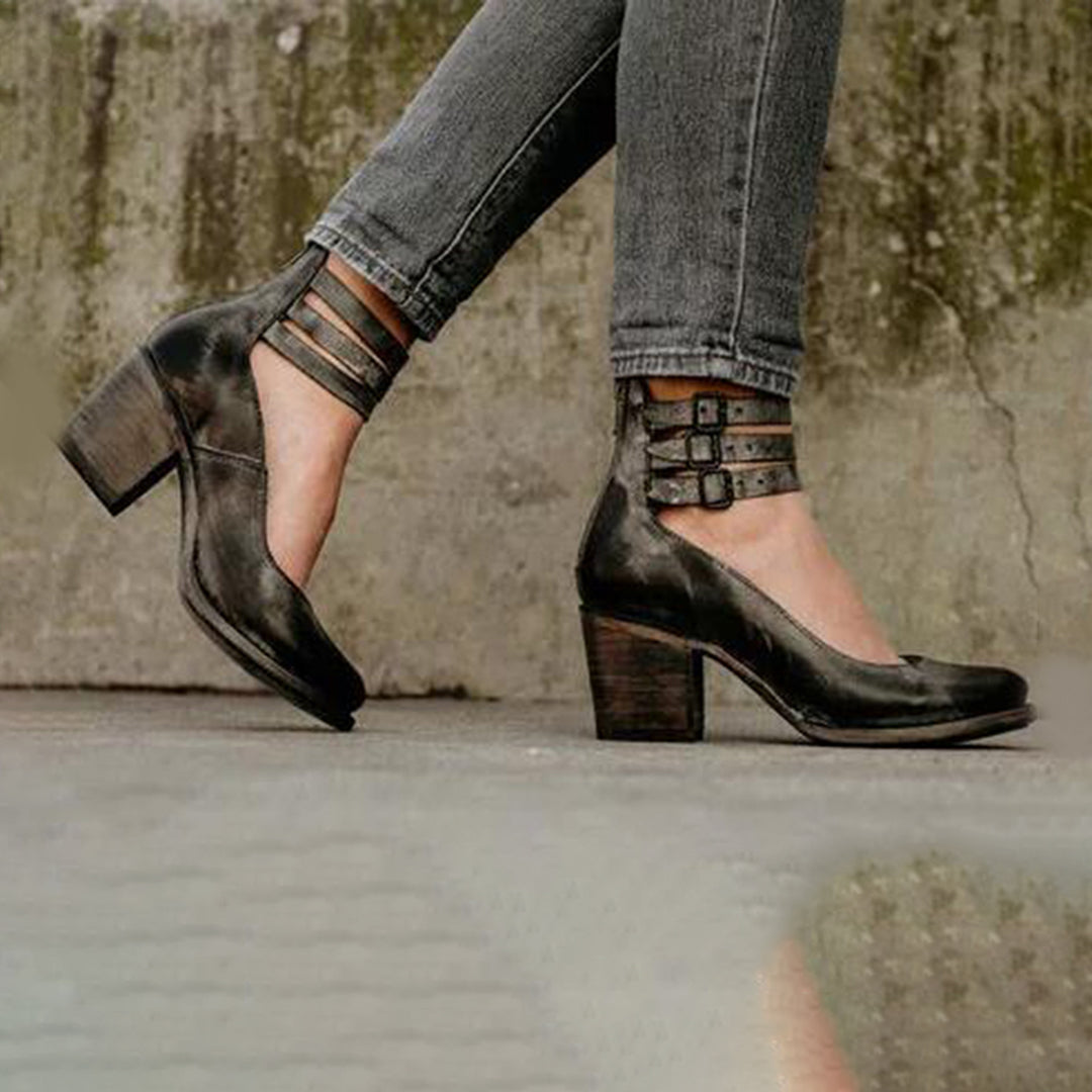 Lerra - Comfortable Buckle Shoe for Ladies