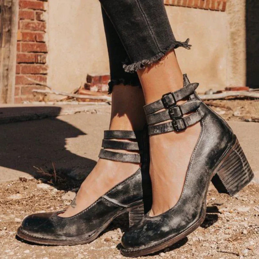 Lerra - Comfortable Buckle Shoe for Ladies