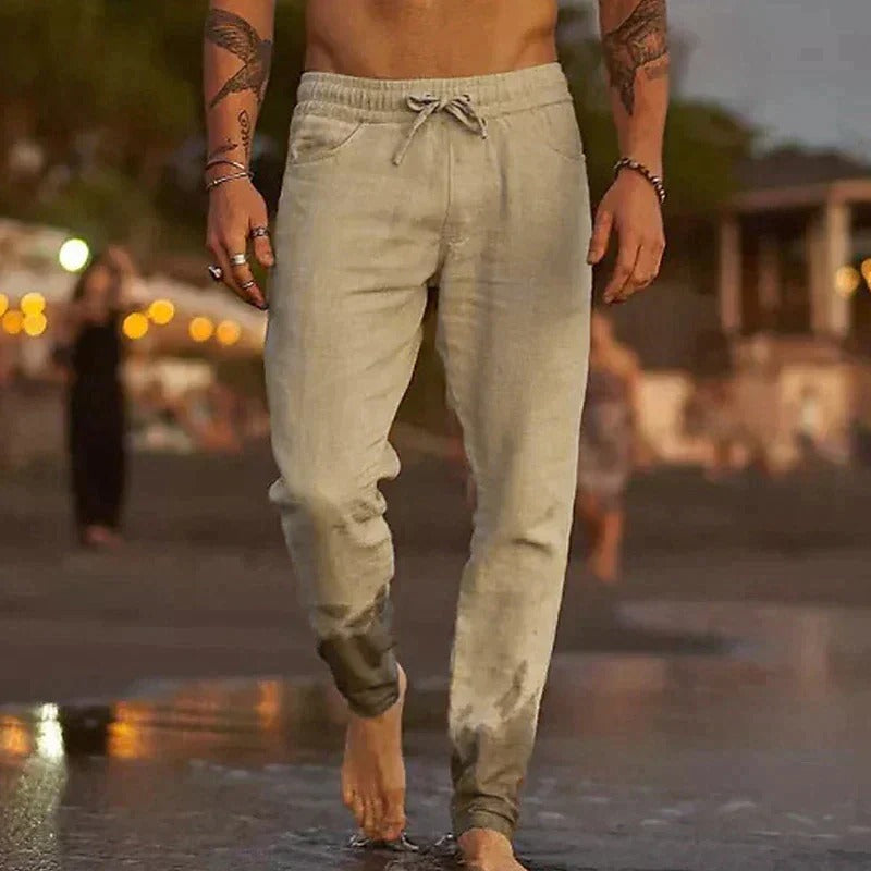 Casual linnen broek voor heren – Jaxx Jeecey