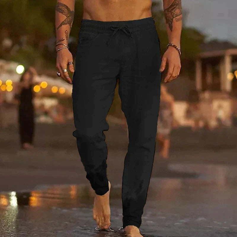 Casual linnen broek voor heren – Jaxx Jeecey