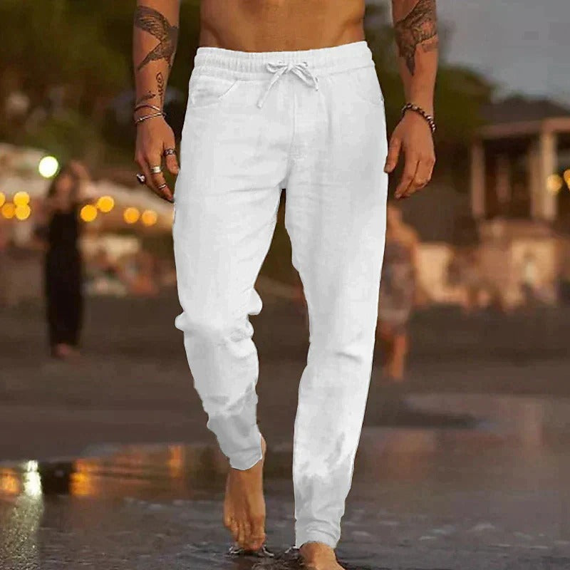 Casual linnen broek voor heren – Jaxx Jeecey