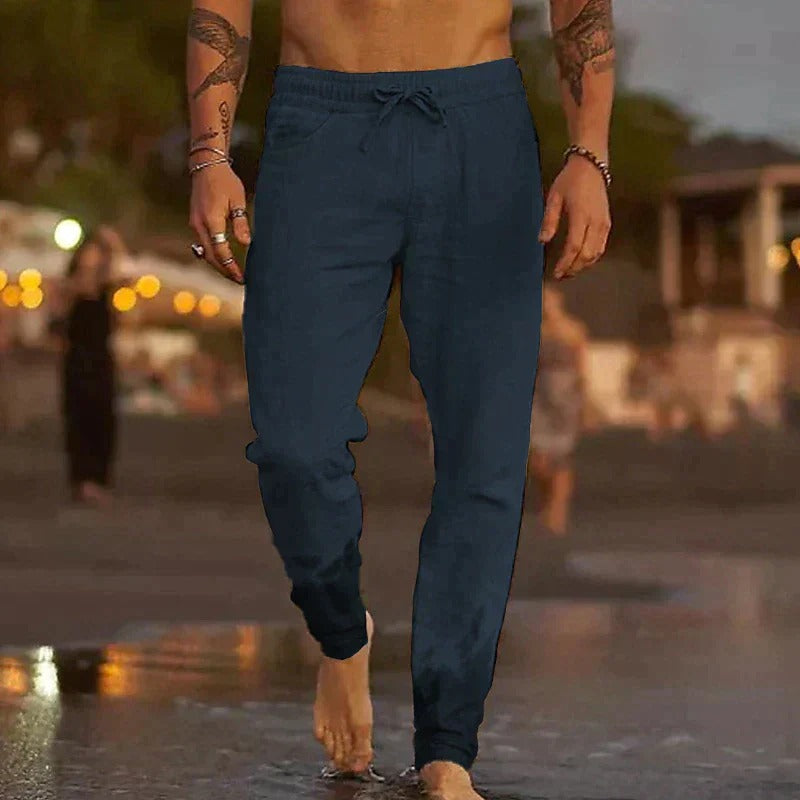 Casual linnen broek voor heren – Jaxx Jeecey