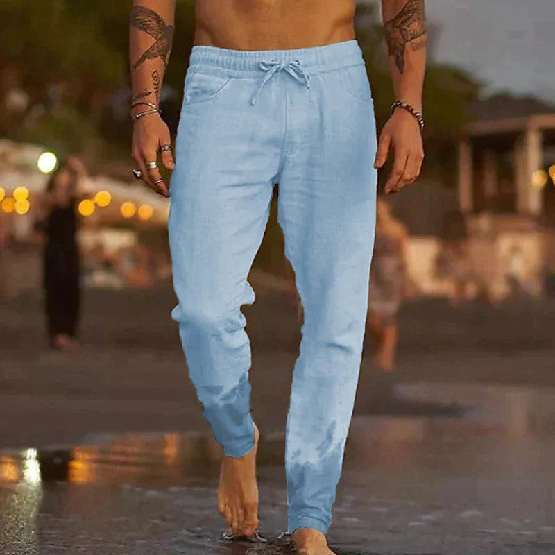 Casual linnen broek voor heren – Jaxx Jeecey