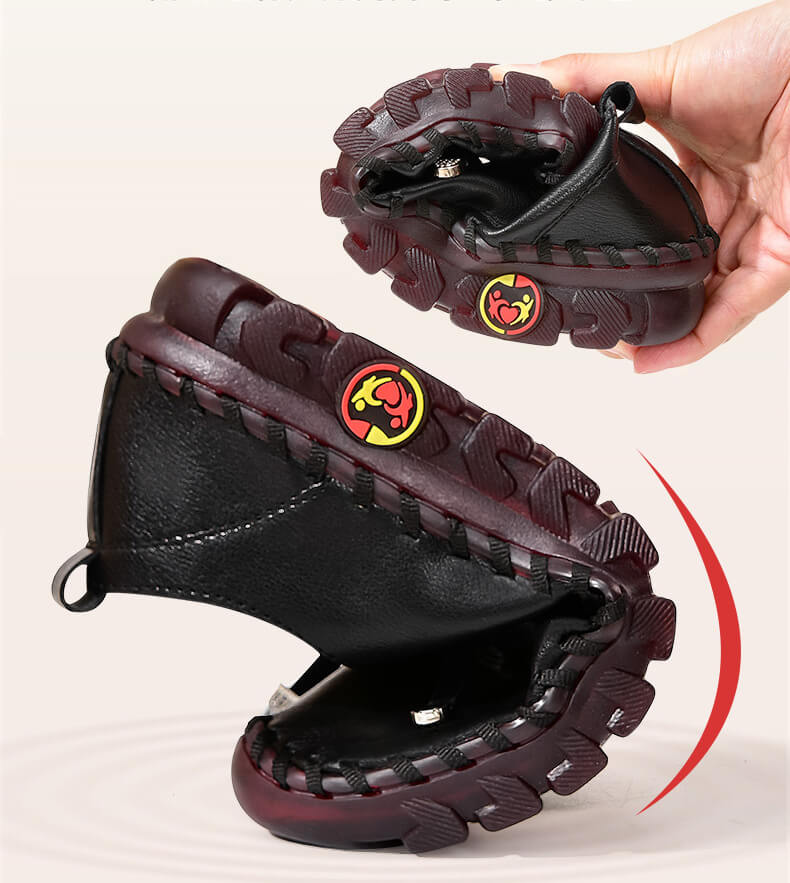 Orthopedische soepele anti-slip sneakers instappers dames Jeecey