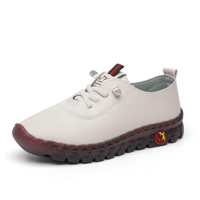 Orthopedische soepele anti-slip sneakers instappers dames Jeecey