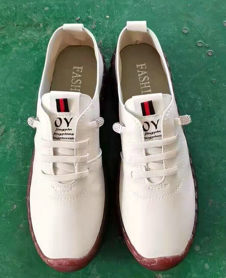Orthopedische soepele anti-slip sneakers instappers dames Jeecey