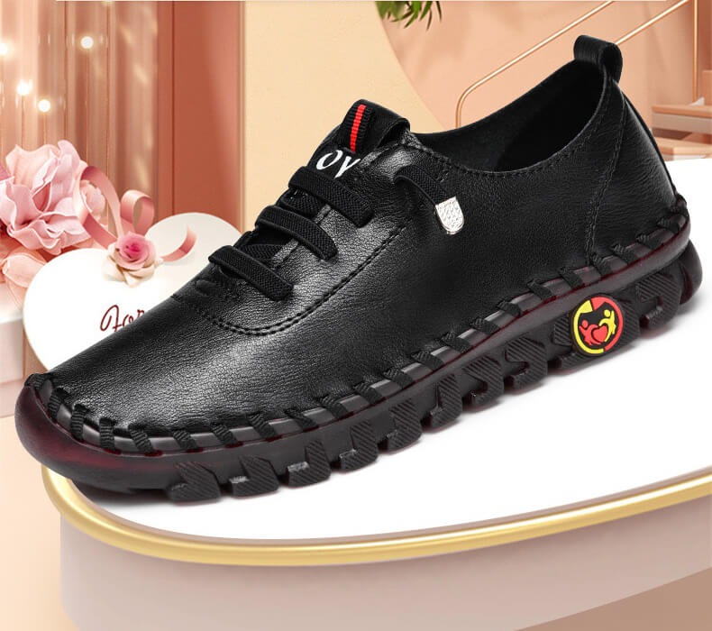 Orthopedische soepele anti-slip sneakers instappers dames Jeecey
