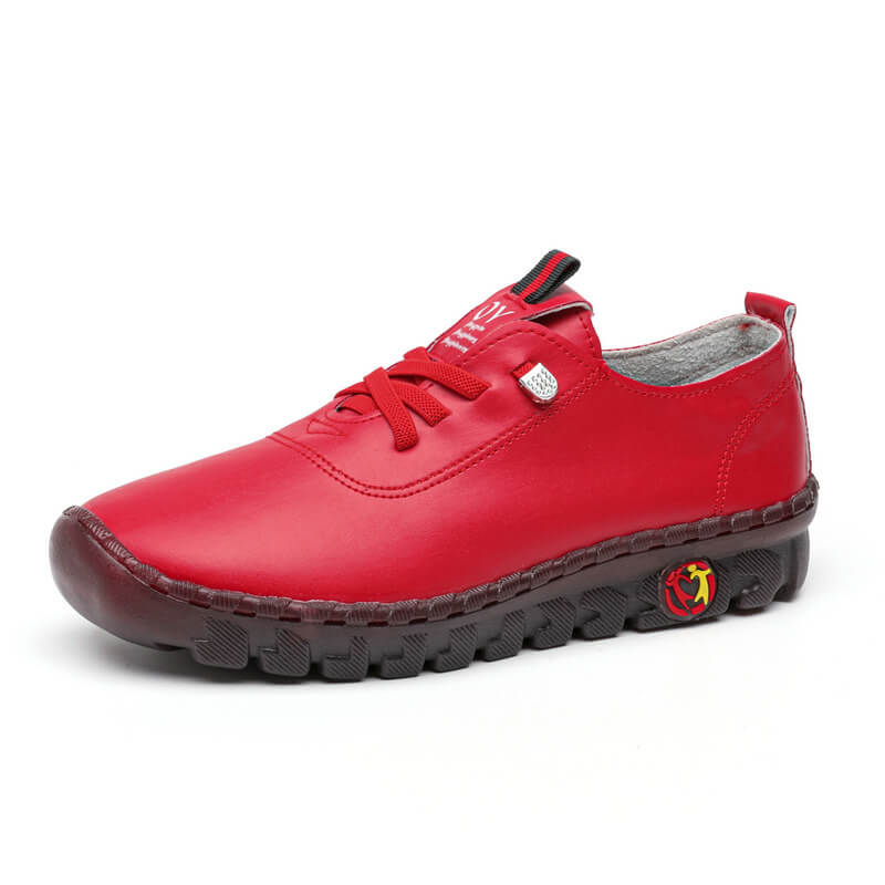 Orthopedische soepele anti-slip sneakers instappers dames Jeecey