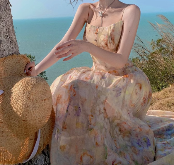 Floral Fairy Tale Dress Cotton Maxi Dress Lucy-melbourne