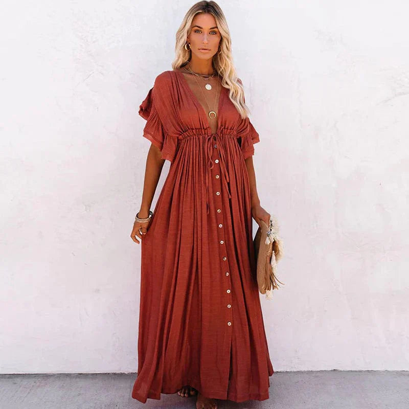 Anna - Long Beach Dress