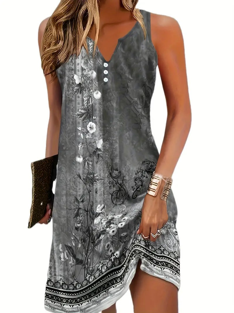 Angela Casual Sleeveless Dress